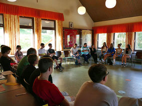 Firmvorbereitung in Naumburg (Foto: Karl-Franz Thiede)